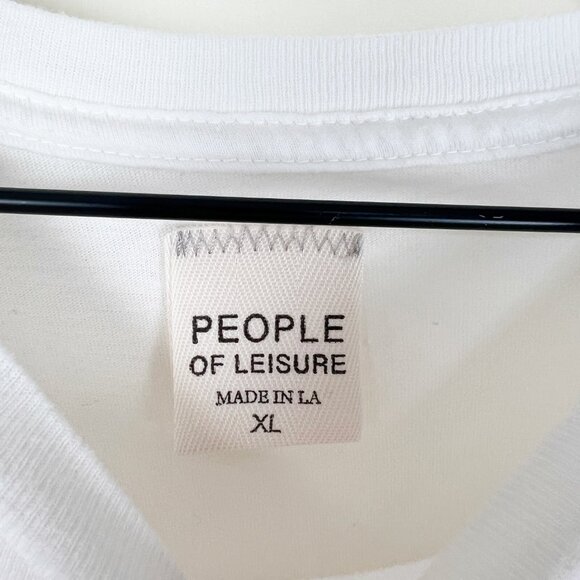 People Of Leisure Radiohead No Matter Band Tee Oversized Graphic T-Shirt Rock - Picture 5 of 11